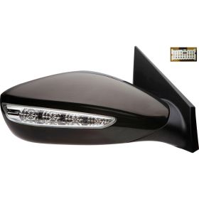 Hyundai Sonata 2011-2013 Passenger Side Power Door Mirror - HY1321167