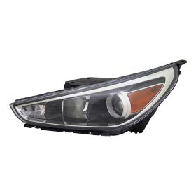 2018-2020 Hyundai Elantra Gt - Driver Side Halogen Headlight Assembly - HY2502219