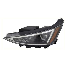 2019-2020 Hyundai Elantra Sedan - Driver Side Halogen Headlight Assembly - HY2502233