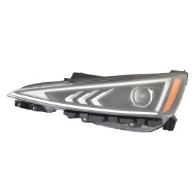 2019-2020 Hyundai Elantra Sedan - Driver Side Halogen Headlight Assembly - HY2502240
