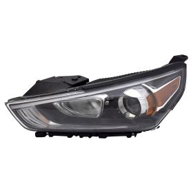 2020-2022 HYUNDAI IONIQ HYBRID Driver Side Halogen Headlight Assembly - HY2502256