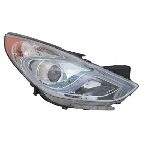 2011-2015 Hyundai Sonata Hybrid - Passenger Side Halogen Headlight Assembly - HY2503177
