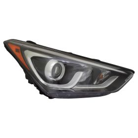 2017-2018 Hyundai Santa Fe Sport - Passenger Side Halogen Headlight Assembly - HY2503205