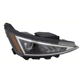 2019-2020 Hyundai Elantra Sedan - Reconditioned Oe Passenger Side Halogen Headlight Assembly - HY2503233