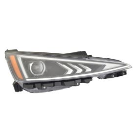 2019-2020 Hyundai Elantra Sedan - Passenger Side Halogen Headlight Assembly - HY2503240