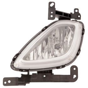 2011-2013 Hyundai Elantra Sedan Driver Side Fog Light Assembly - Best Value ® - HY2592138