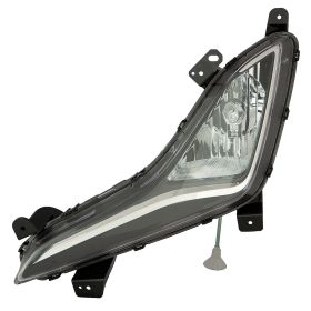 2014-2016 Hyundai Elantra Sedan - Driver Side Fog Light Assembly - HY2592146