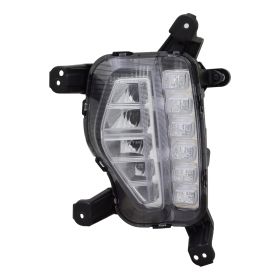 2017-2019 Hyundai Santa Fe Xl - Driver Side Led Fog Light Assembly - HY2592165