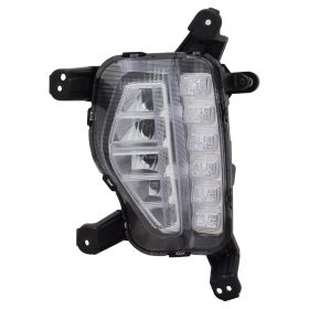 2017-2018 Hyundai Santa Fe Xl Driver Side Led Fog Light Assembly - Best Value ®