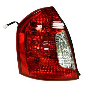 Hyundai Accent Sedan 2006-2011 Driver Side Tail Light Assembly - HY2800136 - OEM - 924011E010