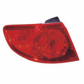 Hyundai Santa Fe 2007-2009 Driver Side Outer Tail Light Assembly - HY2804110