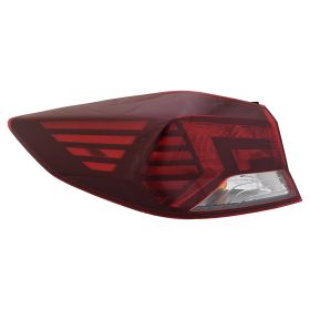 2019-2020 Hyundai Elantra Sedan - Driver Side Bulb Type Outer Tail Light Assembly - HY2804164