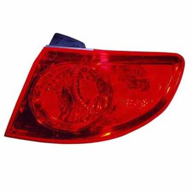 Hyundai Santa Fe 2007-2009 Passenger Side Outer Tail Light Assembly - HY2805110