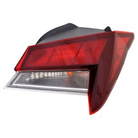 2021-2023 Hyundai Elantra Sedan - Passenger Side Halogen Outer Tail Light Assembly - HY2805169