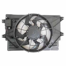 Hyundai Elantra Sedan 2017-2019 Radiator And Condenser Fan Assembly With One Big Fan - HY3115158