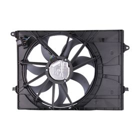 Hyundai Santa Fe 2019 Radiator And Condenser Fan Assembly With One Big Fan - HY3115164