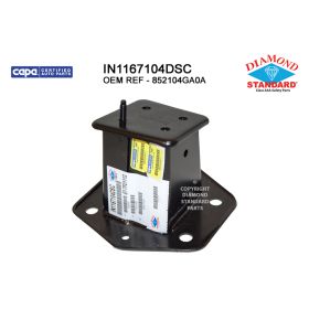 2014-2023 INFINITI Q50 SEDAN Rear Passenger Side Bumper Impact Bar Bracket - Diamond Standard - IN1167104DSC OEM# 852104GA0A