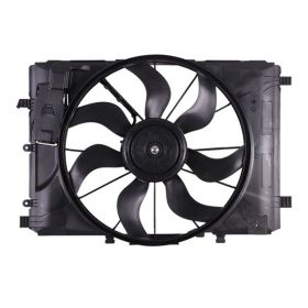 2014-2019 Mercedes Cla250 - Radiator And Condenser Fan Assembly With One Big Fan - IN3115113