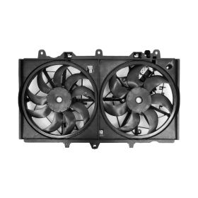 2016-2023 Infiniti Q50 Sedan - Radiator And Condenser Fan Assembly With Two Fans Side By Side - IN3115114