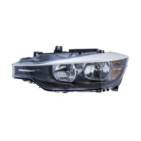 2012-2015 Bmw 3 Series Sedan - Driver Side Halogen Headlight Assembly - KEYBM2502169