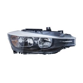BMW 3 Series Sedan 2012-2015 Passenger Side Halogen Headlight Assembly - KEYBM2503169