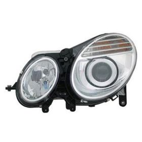 Mercedes E280 2007-2009 Driver Side Halogen Headlight Assembly - KEYMB2500100