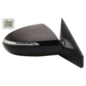 KIA Sportage 2011-2016 Passenger Side Power Door Mirror - KI1321150