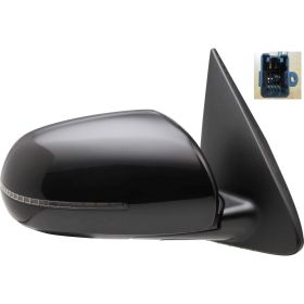 2011-2013 Kia Forte - Passenger Side Power Door Mirror - KI1321156