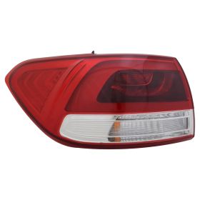 2016-2018 Kia Sorento - Driver Side Led Outer Tail Light Assembly - KI2804120