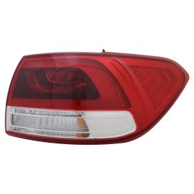 2016-2018 Kia Sorento - Passenger Side Led Outer Tail Light Assembly - KI2805120