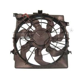 2011-2013 Hyundai Sonata - Radiator/condenser Combo Fan Assembly For Models With 2.0l L4 Turbo - KI3115135