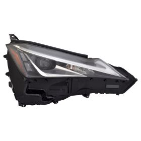 2019-2022 Lexus Ux200 - Passenger Side Single Beam Led Headlight Lens And Housing - LX2503189
