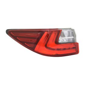 2016 Lexus Es300h Driver Side Outer Tail Light Assembly - CAPA Certified ®
