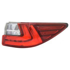 Lexus Es300h 2016 Passenger Side Outer Tail Light Assembly - LX2805130