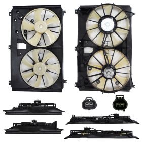 Lexus Ls460 2007-2014 Dual Fan Assembly For Rear Wheel Drive Models - LX3115123