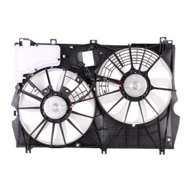 Lexus Rx350 2016-2019 Radiator And Condenser Fan Assembly With Two Fans Side By Side-with Towing Package - LX3115142