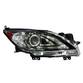 Mazda 3 2010-2013 Passenger Side Hid Head Light Lens And Housing - MA2519149