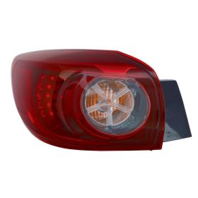 2014-2018 Mazda 3 - Driver Side Outer Led Tail Light Assembly - MA2804116