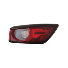 2019-2022 MAZDA CX3 Passenger Side Led Outer Tail Light Assembly - CAPA Certified - MA2805133C OEM# DM6F51150A