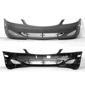 Mercedes S550 2007-2009 Front Bumper Cover - MB1000342