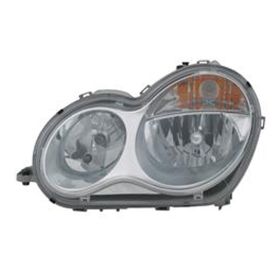 2005-2007 Mercedes C230 - Driver Side Halogen Headlight Assembly - MB2502148