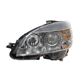 Mercedes C300 2008-2009 Driver Side Bi-xenon Head Light Assembly - MB2502159