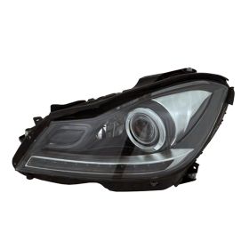 Mercedes C250 2012-2015 Driver Side Bi-xenon Head Lamp Assembly - MB2502197