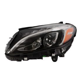 2015-2018 Mercedes C63 Amg (4-door) - Reconditioned Oe Driver Side Led Headlight Lens And Housing - MB2502227