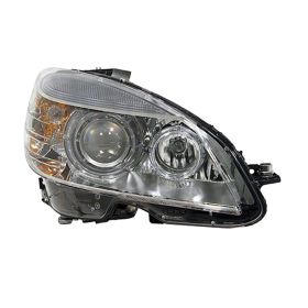Mercedes C300 2008-2009 Passenger Side Bi-xenon Head Light Assembly - MB2503159