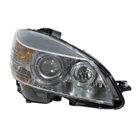 Mercedes C250 2008-2009 Passenger Side Bi-xenon Head Light Assembly - MB2503166