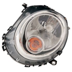 Mini Cooper Convertible 2008-2014 Driver Side Halogen Head Light Assembly - MC2502107C