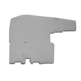 2018-2019 NISSAN KICKS Front Passenger Side Bumper Impact Absorber - CAPA Certified - NI1073118C