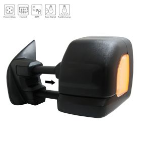 Nissan Titan Pickup 2017-2019 Driver Side Power Door Mirror - NI1320308