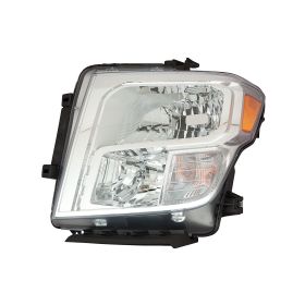 2016-2019 Nissan Titan Xd Pickup - Driver Side Halogen Headlight Assembly - NI2502250